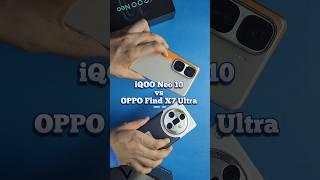 iQOO Neo 10 vs OPPO Find X7 Ultra: Speed Test Battle!  #iqooneo10 #shorts