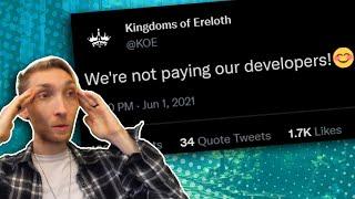 How Kingdoms of Ereloth Turned into a Kickstarter Nightmare - Scam game causes drama