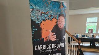 INSIDE LOOK!! Fluid Art & Abstract Retreat with Garrick