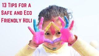 13 Tips for a Safe and Eco Friendly Holi