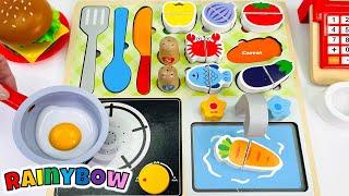 Toy Cooking with Foods, Fruits and Vegetables