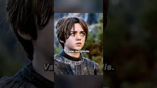 Game of Thrones | Arya Receives the Iron Coin: "Valar Morghulis" ️🪙️