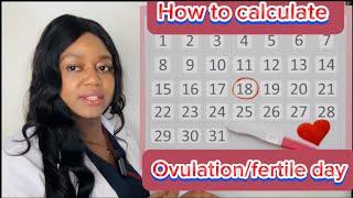 How to Calculate MENSTRUAL Cycle, OVULATION / FERTILE days with IRREGULAR & REGULAR Periods. (Part1)