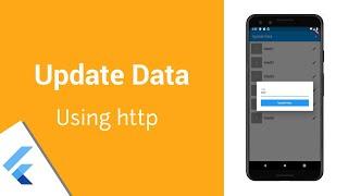 Flutter - Update data to the database | Update data using http tutorial