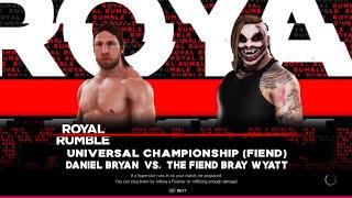 WWE 2K20 Gameplay Daniel Bryan vs The Fiend Bray Wyatt WWE Championship Iron Man Hell In A Cell