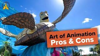 Disney's Art of Animation Resort Tour (rooms, pools, dining)