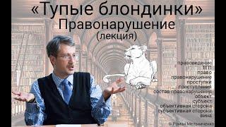 Тупые блондинки (Правонарушение лекция)