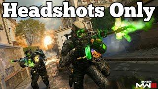 Modern Warfare 3 New Headshots Only Mode Gameplay