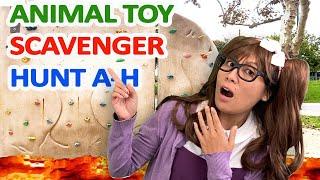 Animal Toy Scavenger Hunt A-H