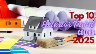 Top 10 Exterior Paint Colors 2025 | Vibrant Hues for Eye-catching Facades | Knowledge Nest |