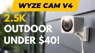 Exclusive: New Wyze Cam v4! - First Look & Comparison with v3 and Pro