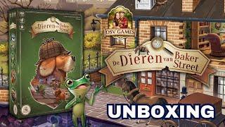 De Dieren van Baker Street - Unboxing