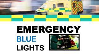 UK Ambulance - Emergency Blue Lights