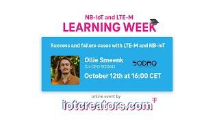 Success and failure cases with LTE-M and NB-IoT - NB-IoT and LTE-M Learning Week by iotcreators.com