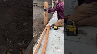 Split rail cedar fence. #diy #remodeling #construction