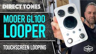 Mooer GL100 looper. Comprehensive looping with touchscreen control.