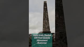 Giant Irish Obelisk #history #irishheritage #discoverireland #travel #hiddenireland #monument