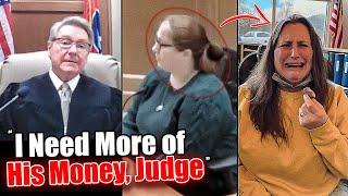 Judge SHUTS DOWN Entitled Woman After She Disrespects Her Husband!