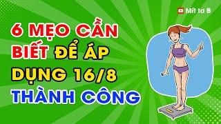  6 Điều Cần biết giúp bạn Giảm cân Thành Công với IF 16/8 ngay Từ Lần đầu Áp dụng