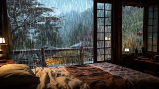 Gentle Rain Sounds No Thunder, Nature Rain Sounds to Relax, Meditation & Sleep Instantly️