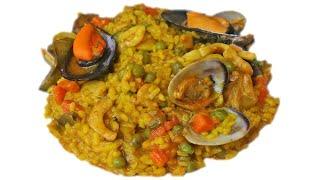 Paella mixta - Cocina andaluza y española | Andalucía Videorecetas
