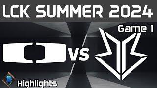 DK vs BRO Highlights Game 1 LCK Summer 2024 Dplus KIA vs OK BRION by Onivia