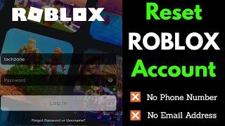 How To Recover Roblox Account Without Email or Phone Number