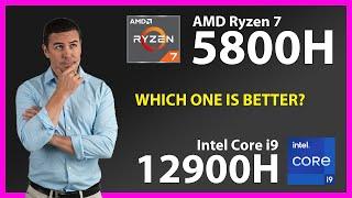 AMD Ryzen 7 5800H vs INTEL Core i9 12900H Technical Comparison