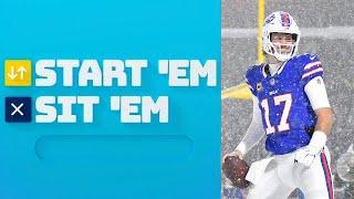 Start 'Em Sit 'Em Week 14 | NFL Fantasy Live