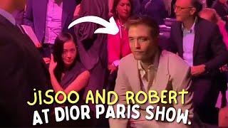 Jisoo Celebrities encounters at Dior Spring/Summer 2024 Paris