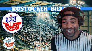 American Reacts To Hansa Rostock Fans in Bielefeld | Bielefeld vs Hansa Rostock