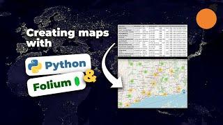 Mapping with Python & Folium - Creating Maps from Raw CSV/JSON Data