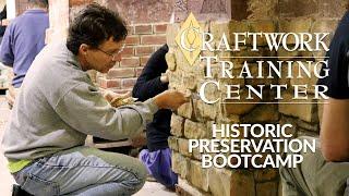 Welcome to the Historic Preservation Bootcamp
