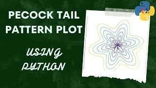 Peacock tail pattern using python