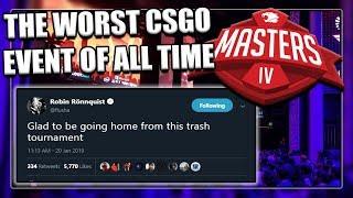 THE WORST CSGO EVENT EVER? - IBUYPOWER MASTERS 2019