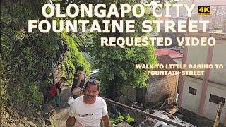 WALK TO FOUNTAINE STREET OLONGAPO CITY[4K HDR] REQUESTED VIDEO