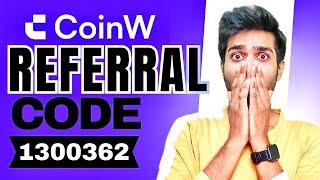 CoinW Futures Referral Code : (1300362) Get Upto 500$ Bonus | CoinW Futures Invite Code