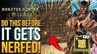 Monster Hunter Wilds - Insane New 750 Decorations/HR Farm Method! This Will Likely Get Nerfed Soon