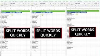 Separate Words in Excel with Ease: TEXTSPLIT Function