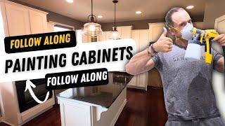 Painting Kitchen Cabinets - Client Job Follow Along