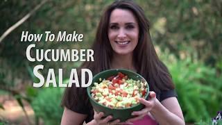 How to Make Cucumber Salad | Stacy Lyn Harris