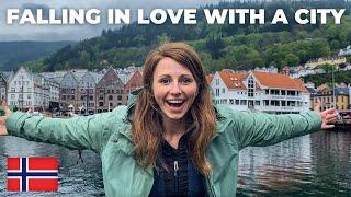 How I fell in love with Bergen  NORWAY ️ (travel vlog)