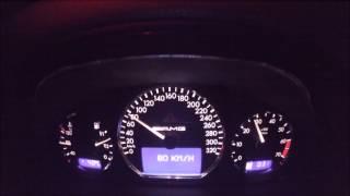 W210 E55 AMG Kompressor 100-200 km/h in 7.2s