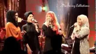 Siti Nurhaliza,Najwa Latif,Alyah & Shila Amzah- Medley Popular