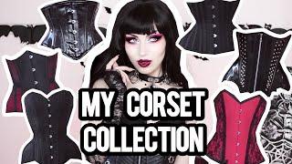  MY CORSET COLLECTION  Orchard Restyle Burleska Dolls Kill Try On and Review | Vesmedinia