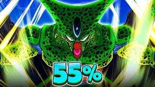 (Dokkan Battle) DOKKANFEST AGL TRANSFORMING CELL AT 55% AND LEVEL 1 LINKS! HOW GOOD IS HE?