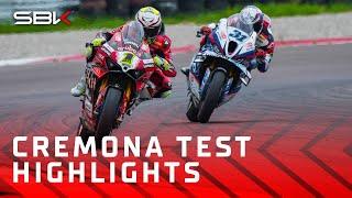 HIGHLIGHTS from the first-ever test at Cremona ️ | 2024 Cremona #WorldSBK Test