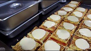 모짜렐라 토스트부터 햄치즈,대왕 햄버거,문토스트 몰아보기 / mozzarella toast, ham cheese, big hamburger / korean street food