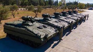 Greece receives first batch of Marder fighting vehicles from Germany