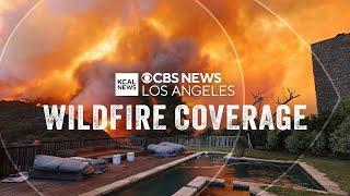 Officials provide an update on Los Angeles area wildfires as critical fire danger continues